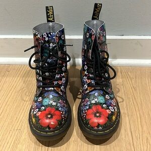 Dr Martens 1460 Pascal Wanderlust floral
